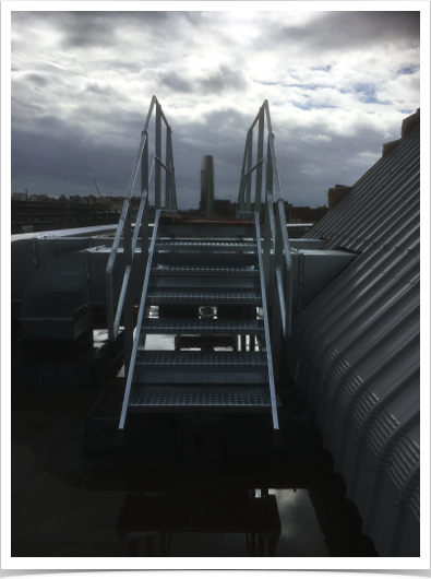 Escalier de franchissement